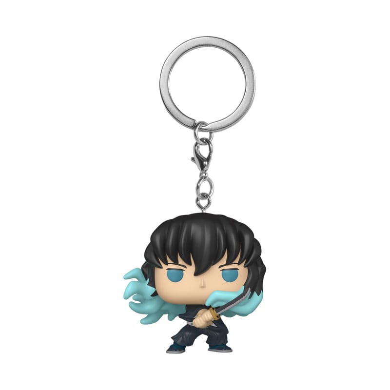 PRE ORDINE - Demon Slayer: Kimetsu no Yaiba POP! Vinyl Keychains 4 cm Muichiro (Attack) Display (12)