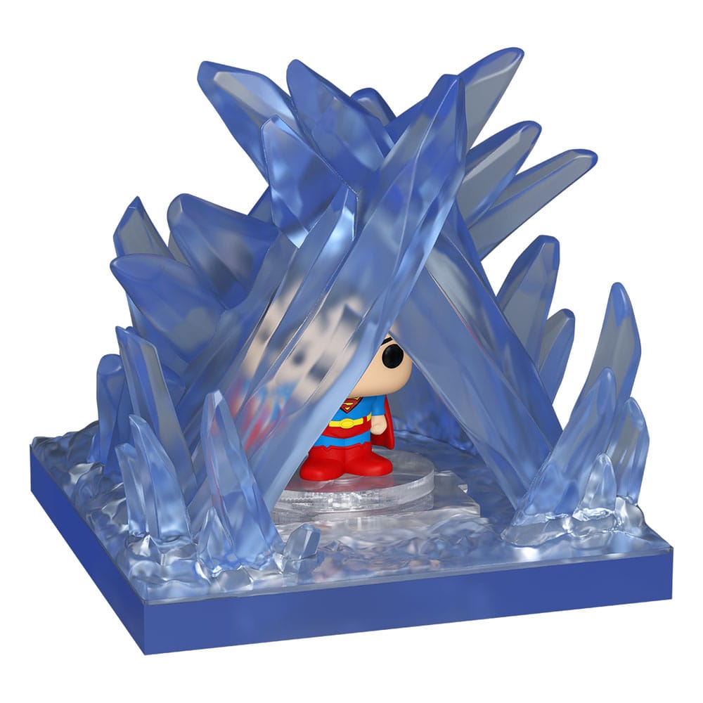 PRE ORDINE - DC Comics Bitty POP! Towns Vinyl Figure Superman and the Fortress of Solitude