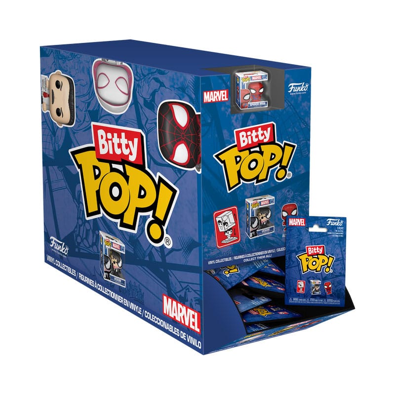 PRE ORDINE - Spider-Man Bitty POP! Vinyl Figure Display (32) PDQ 2,5 cm