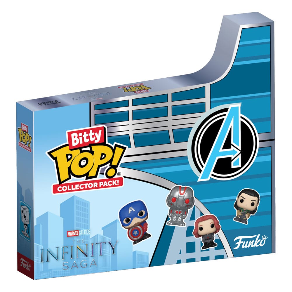 PRE ORDINE - Marvel Bitty POP! Vinyl Figure 12-Pack Infinity Saga 2,5 cm
