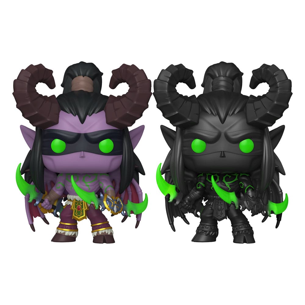 PRE ORDINE - World of Warcraft POP! Games Vinyl Figure Illidan w/CH 9 cm Assortment (6)