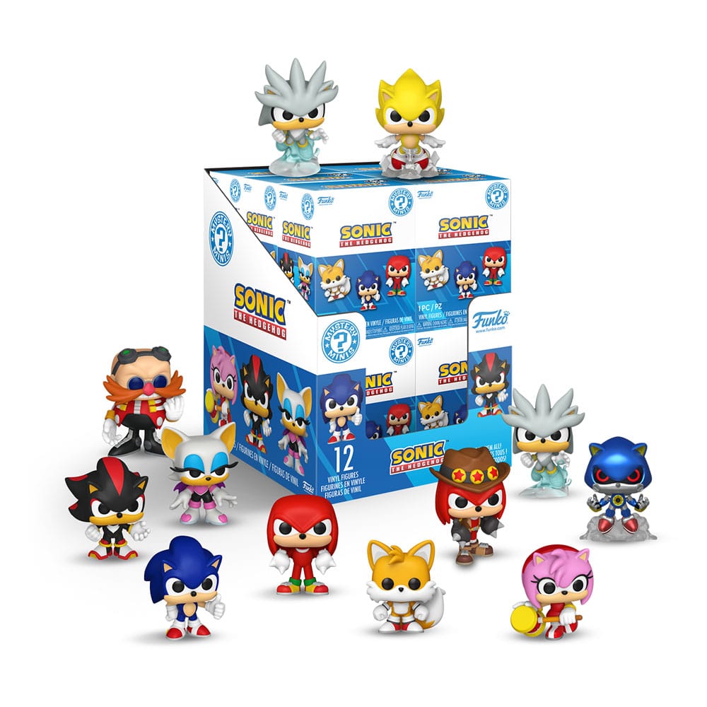 PRE ORDINE - Sonic - The Hedgehog Mini Figures PDQ 5 cm Display (12)