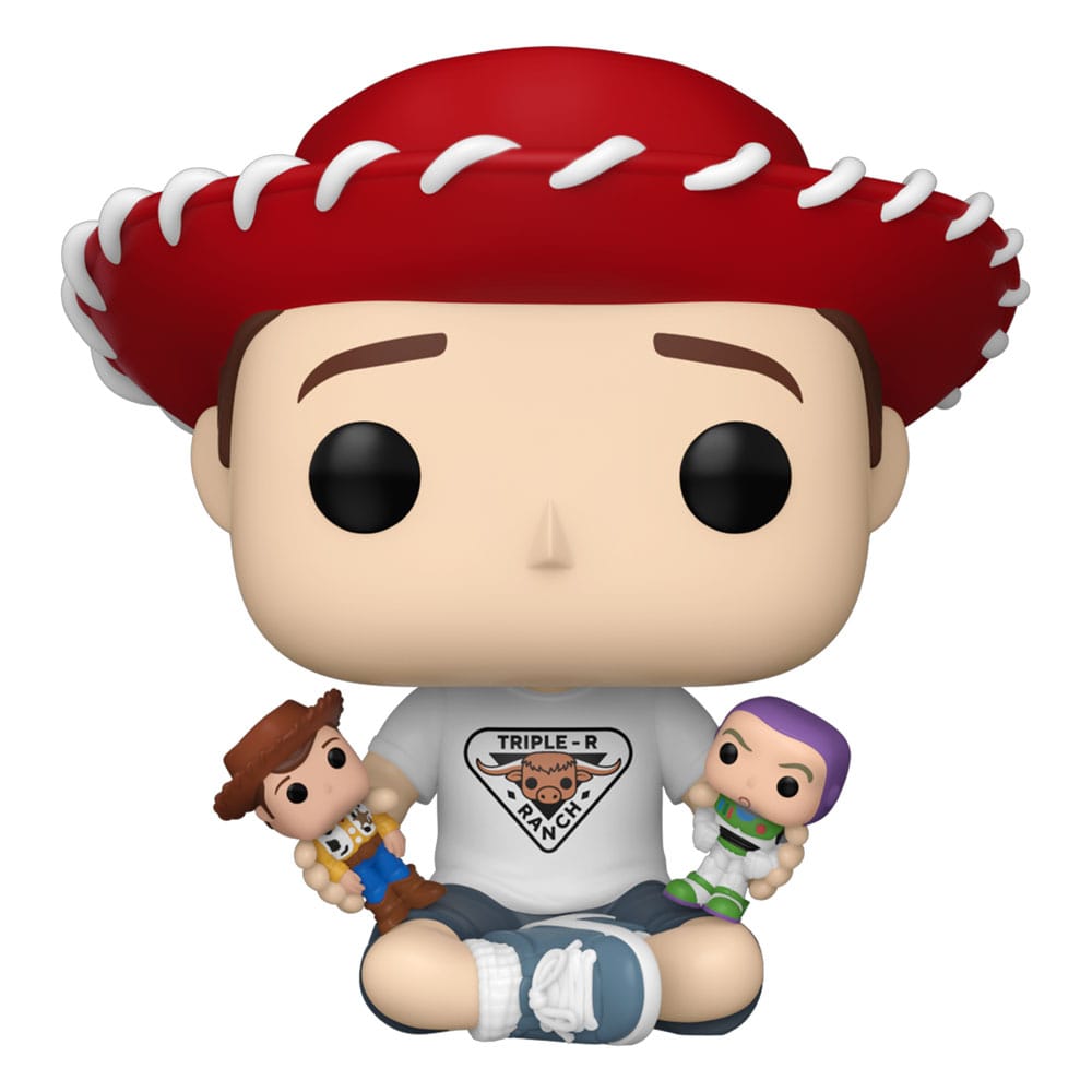 PRE ORDINE - Toy Story POP! Disney Vinyl Figures Andy (30th Anniversary) 9 cm