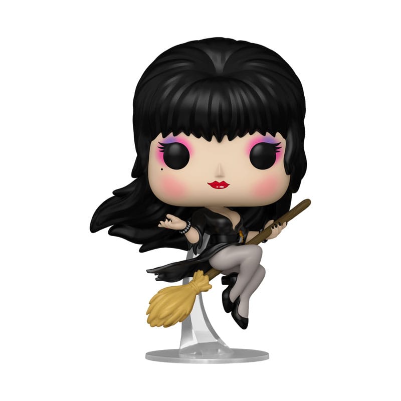 PRE ORDINE - Elvira POP! Icons Vinyl Figure Elvira Broom 9 cm