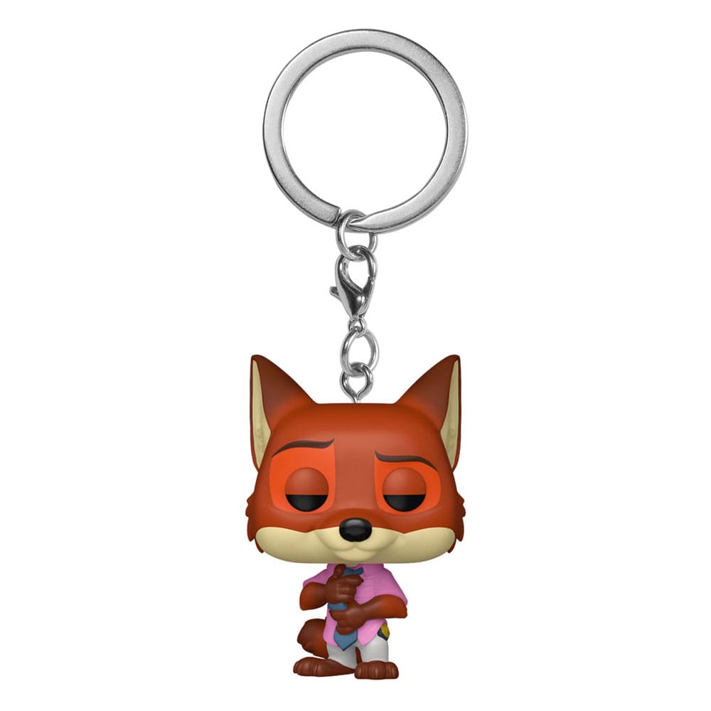 PRE ORDINE - Zootopia 2 Pocket POP! Vinyl Keychains 4 cm Nick Wilde Display (12)