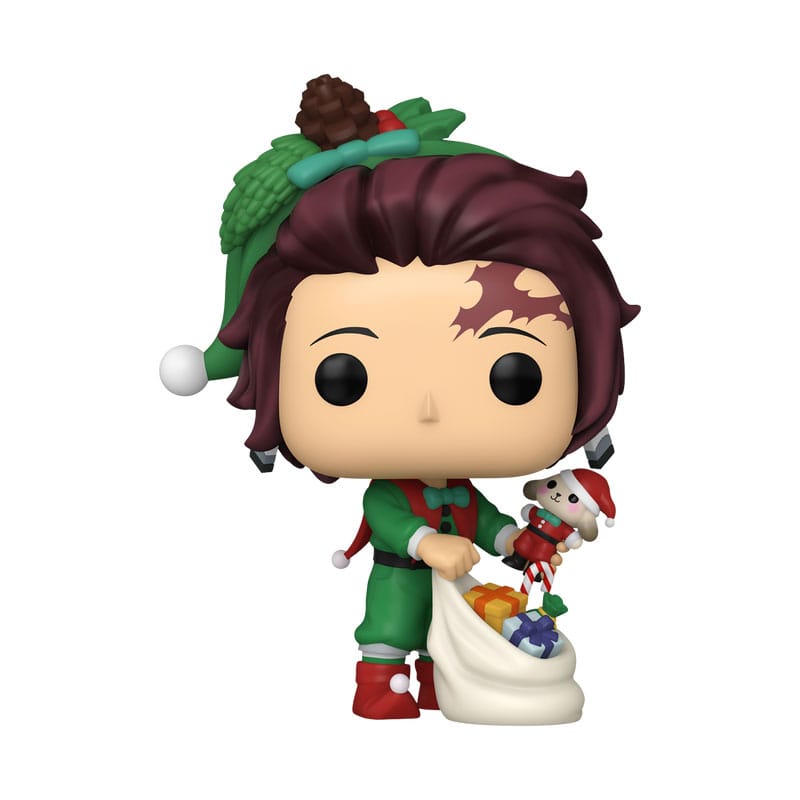 PRE ORDINE - Demon Slayer: Kimetsu no Yaiba POP! Plus Animation Vinyl Figures Tanjiro (Holi) 9 cm