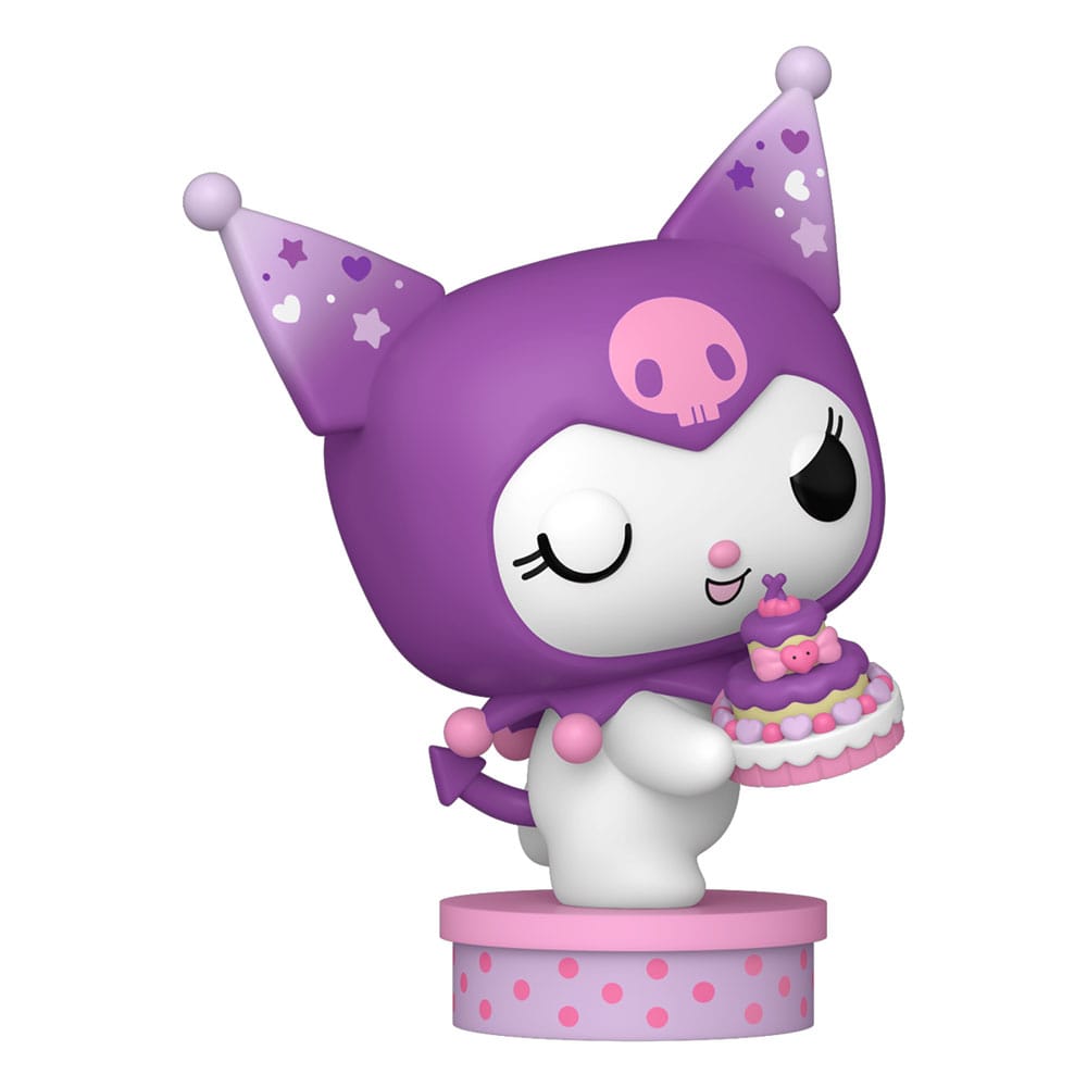 PRE ORDINE - Hello Kitty and Friends POP! Vinyl Figure Kuromi with Cake (20th Anniversary) 9 cm