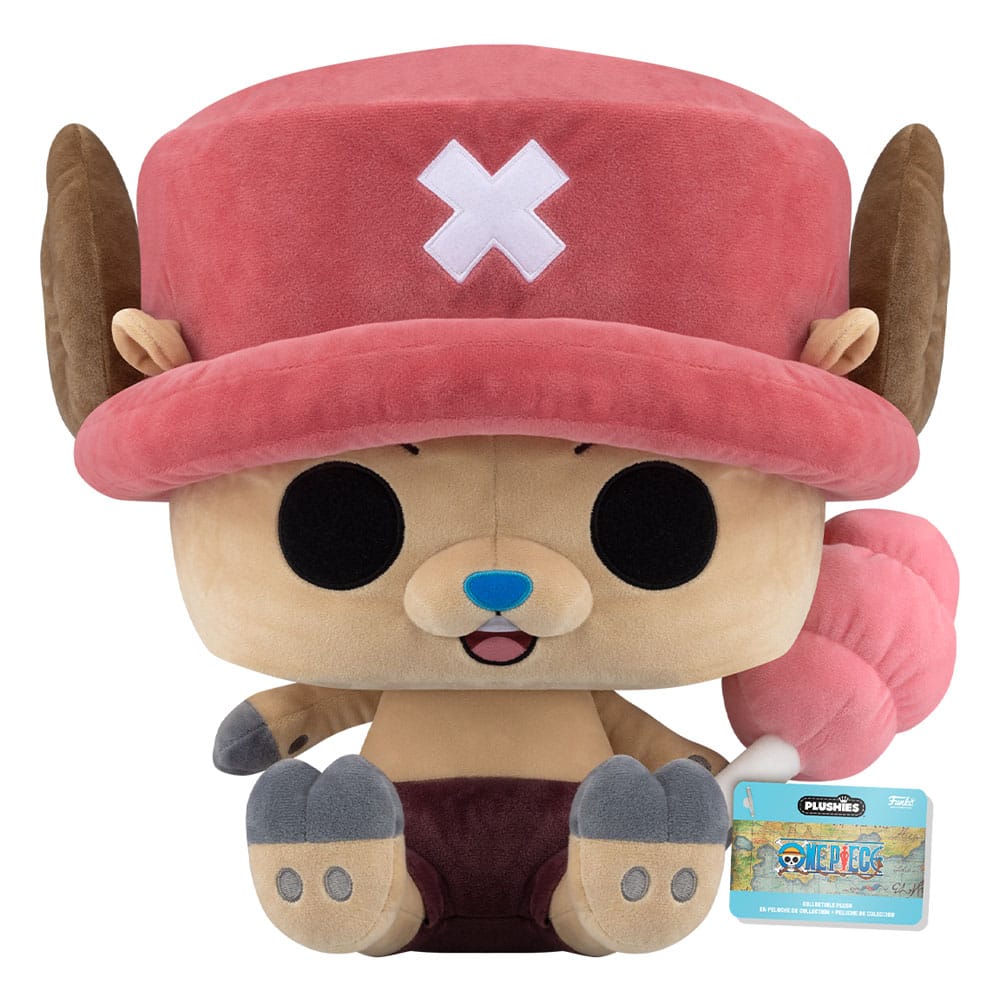 PRE ORDINE - One Piece Jumbo Plush Figure Tony Tony Chopper with Cotton Candy 41 cm