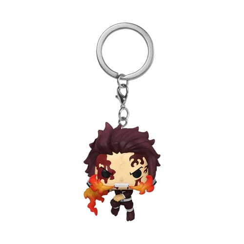 PRE ORDINE - Demon Slayer: Kimetsu no Yaiba POP! Vinyl Keychains 4 cm Tanjiro(Dancing Flash) Display (12)