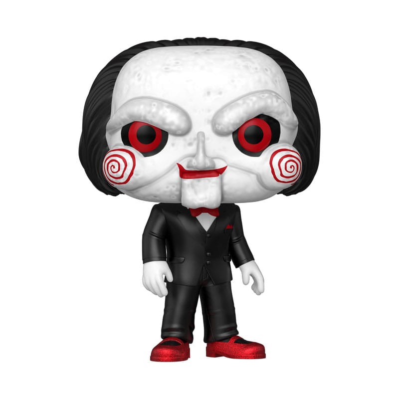 PRE ORDINE - Saw POP! Movies Vinyl Figure Billy the Puppet with Glitter Shoes *Exclusive Edition* 9 cm