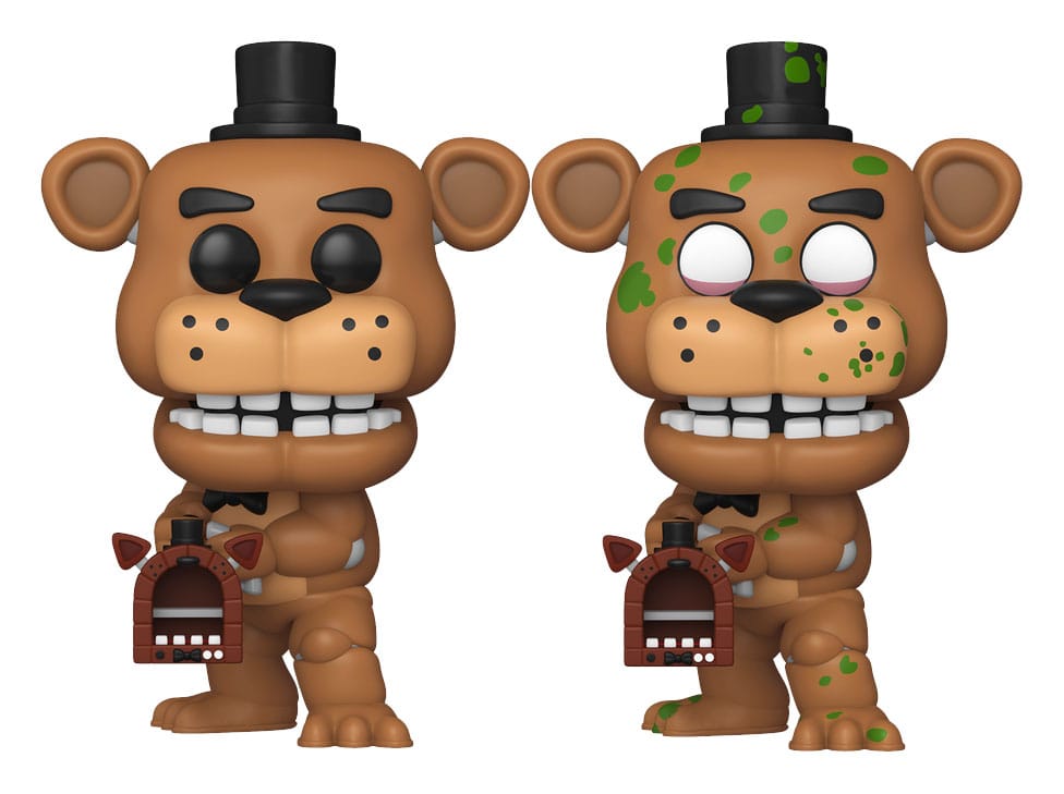 PRE ORDINE - Funko Fusion POP! Games Vinyl Figures Freddy Fazbear with Pizza Launcher w/CH 9 cm Assortment (6)