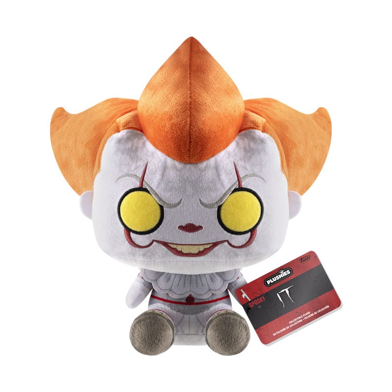 PRE ORDINE - Pennywise Plush Figure Horror Pennywise (2017) 18 cm