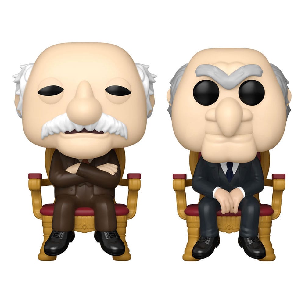 PRE ORDINE - The Muppets POP! Television Vinyl Figures 2-Pack Waldorf & Statler 9 cm