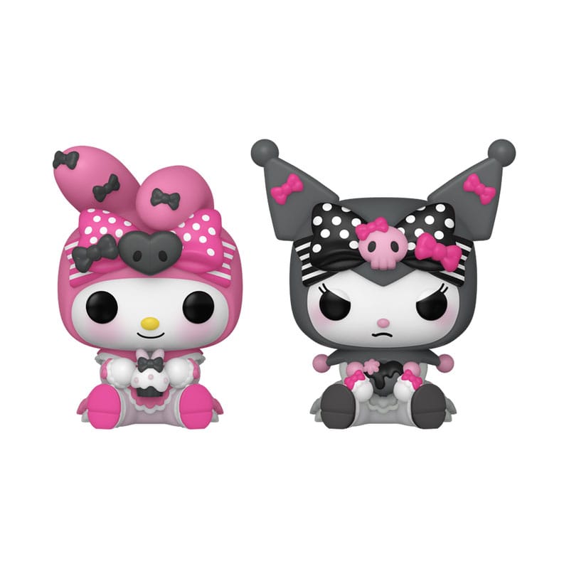 PRE ORDINE - Hello Kitty POP! Vinyl Keychain 2-Pack My Melody & Kuromi 4 cm