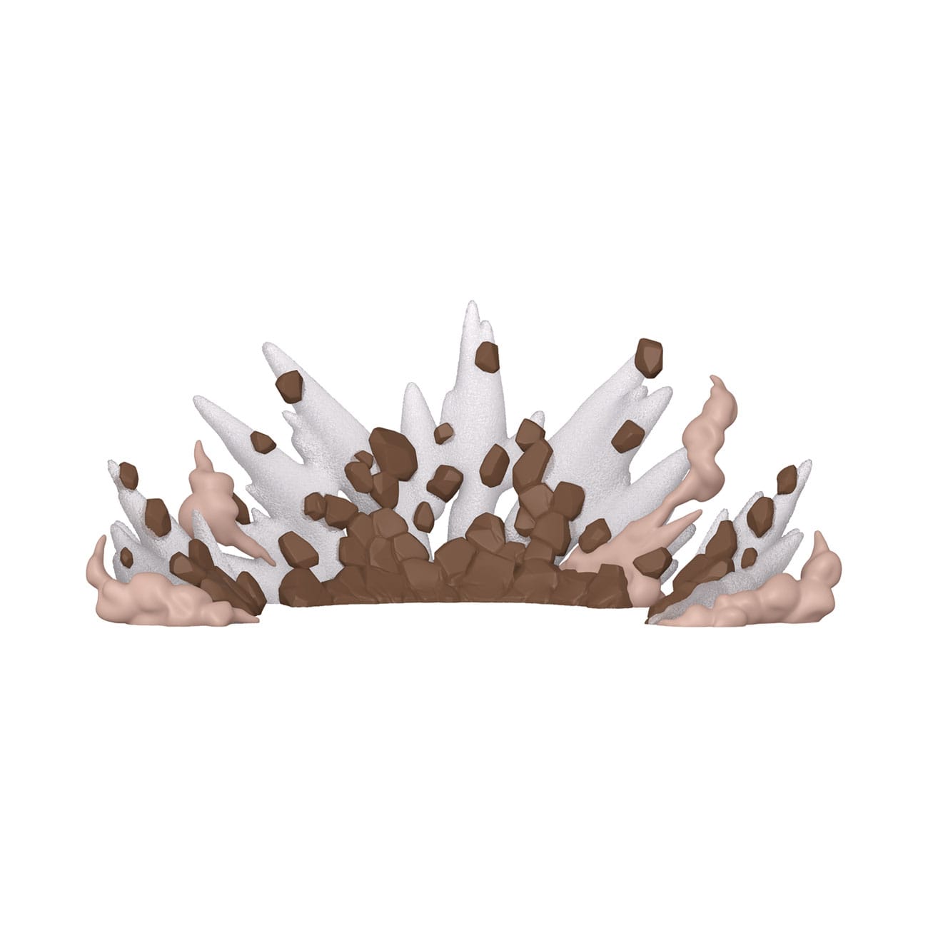 Earth POP! Nooks Vinyl Figure Dirt/Rock 5 cm