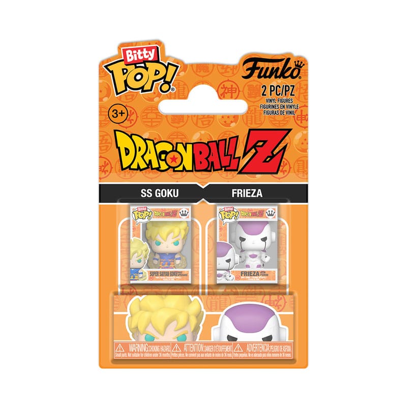 PRE ORDINE - Dragon Ball Bitty POP! Vinyl Figure 2-Pack Goku & Freiza 2,5 cm