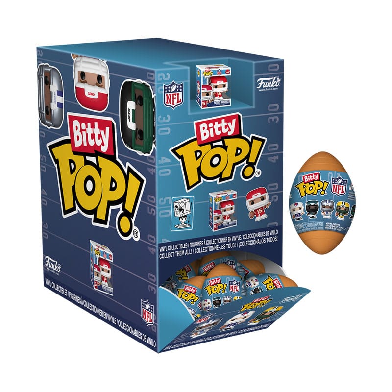 PRE ORDINE - NFL Bitty POP! Vinyl Figure Display (24) PDQ 2,5 cm