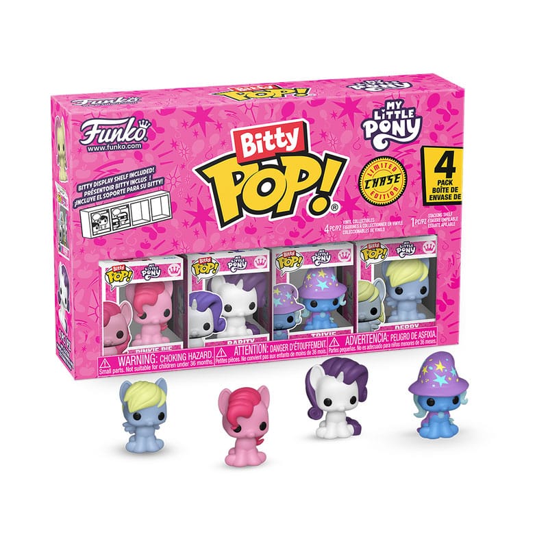 PRE ORDINE - My Little Pony Bitty POP! Vinyl Figure 4-Pack Pinkie Pie 2,5 cm