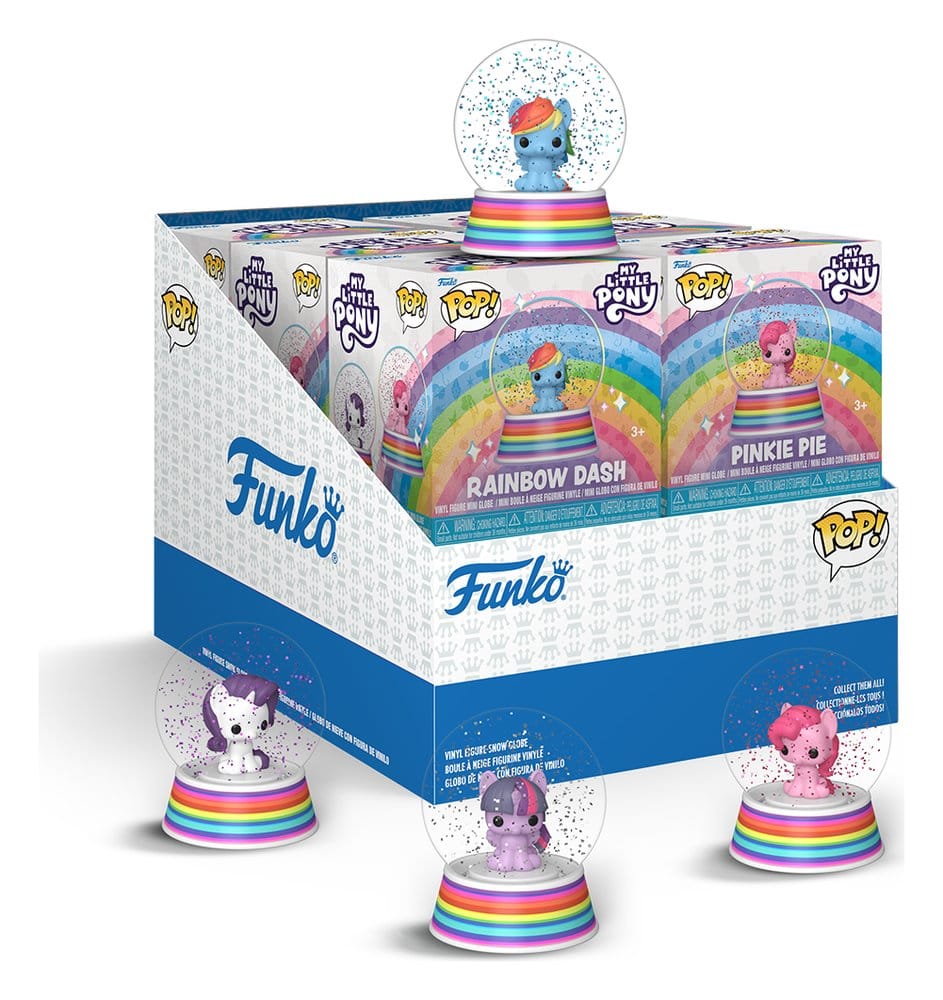 PRE ORDINE - My Little Pony Mystery Minis Snow Globes 5 cm Blind Box Display (12)