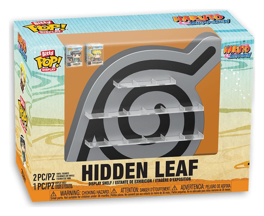 PRE ORDINE - Naruto Bitty POP! Display Vinyl Figures Hidden Leaf