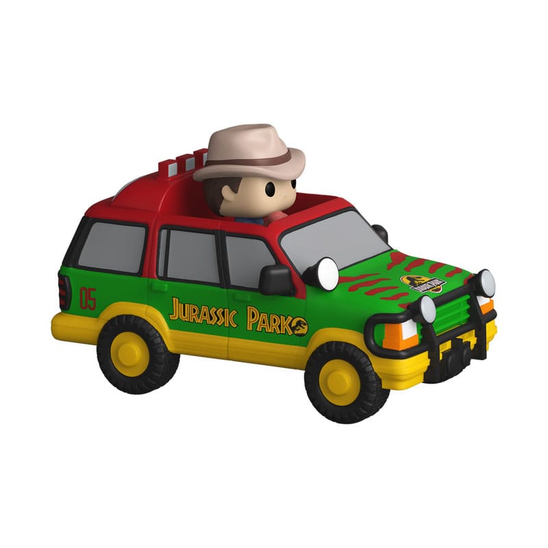 PRE ORDINE - Jurassic Park Bitty POP! Ride Vinyl Figure Jurassic SUV w/Dr. G 2,5 cm
