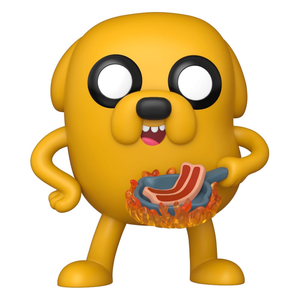 PRE ORDINE - Adventure Time POP! Animation Vinyl Figure Jake with Bacon Pancakes 9 cm