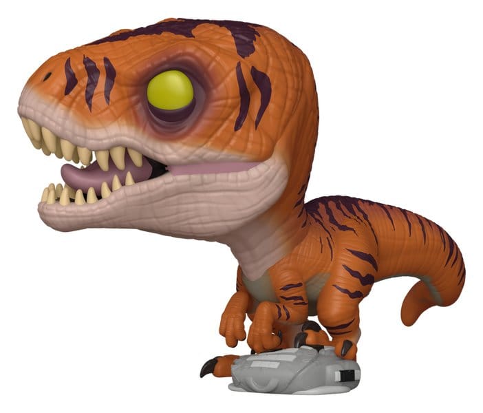 PRE ORDINE - Jurassic Park POP! Movies Vinyl Figure Tiger Raptor 9 cm