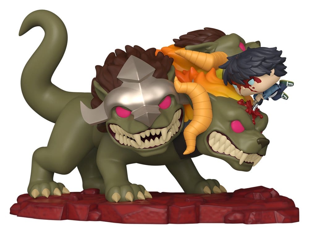 PRE ORDINE - Solo Leveling POP! Deluxe Vinyl Figure Jinwoo Vs Cerberus 9 cm