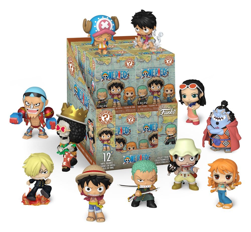PRE ORDINE - One Piece Mini Figures PDQ 5 cm Display (12)
