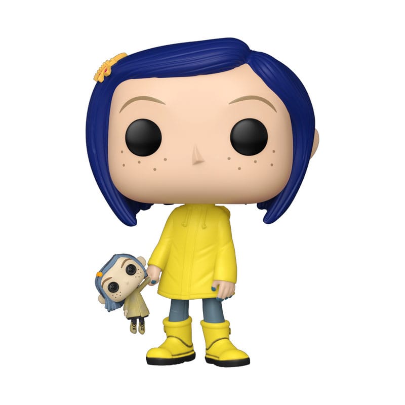 PRE ORDINE - Coraline POP! Movies Vinyl Figure Coraline with Doll Exclusive 9 cm
