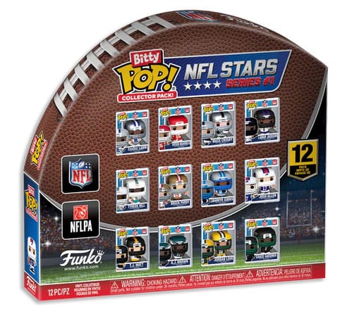 PRE ORDINE - NFL Bitty POP! Vinyl Figure Multipack 2,5 cm Display (12)