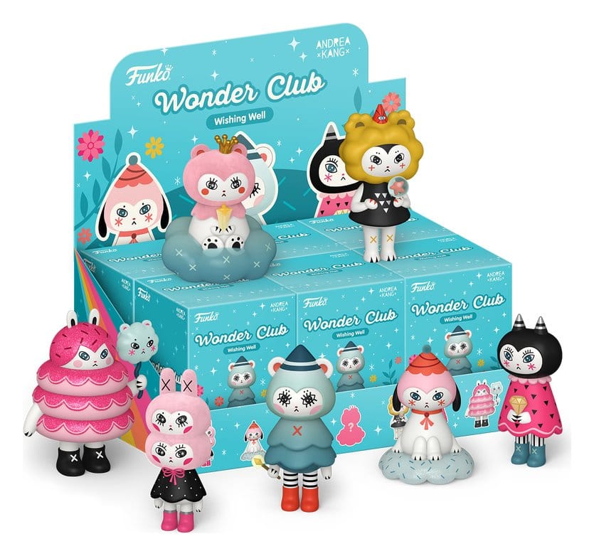 PRE ORDINE - Funko-Legacy POP! PremBB Vinyl Figures Wonder Club PCQ with Chase 9 cm Assortment (6)