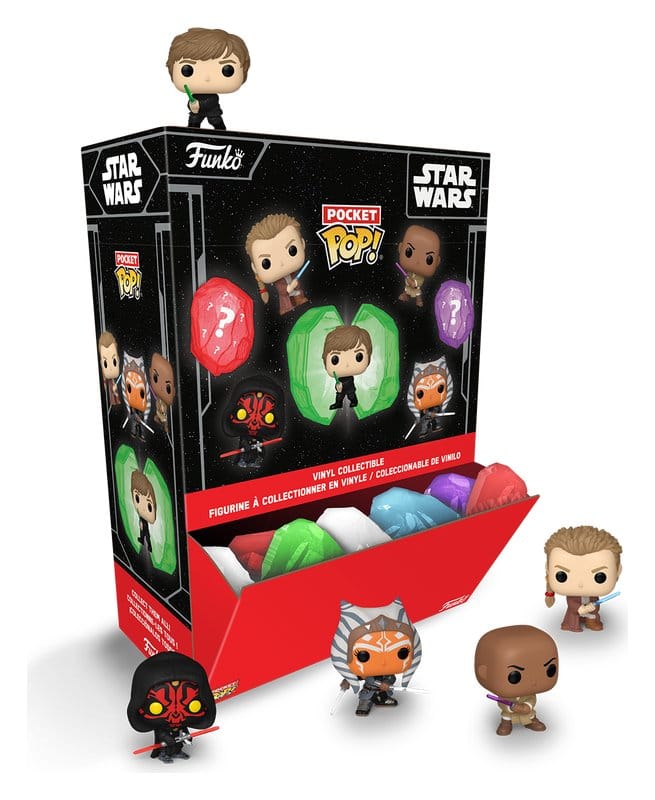 PRE ORDINE - Star Wars Mystery Pocket POP! Vinyl Figure Kyber Crystals 4 cm Display (12)