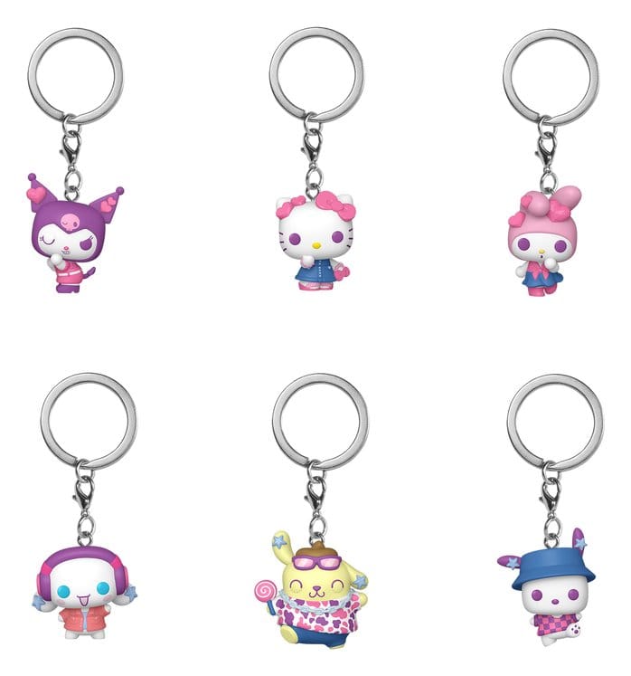 PRE ORDINE - Sanrio POP! Vinyl Keychains 4 cm Hello Kitty & Friends Display (12)