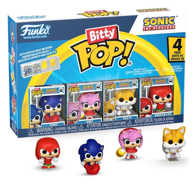 PRE ORDINE - Sonic Bitty POP! Vinyl Figure 4-Pack Sonic 2,5 cm