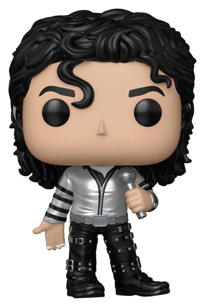 PRE ORDINE - Michael Jackson POP! Rocks Vinyl Figure Bad Tour (MT) 9 cm