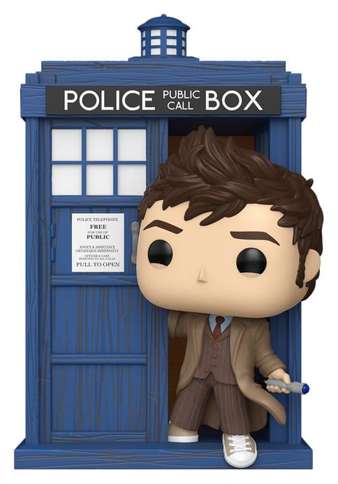 PRE ORDINE - Doctor Who POP! Rides Deluxe Vinyl Tenth Doctor with TARDIS 9 cm