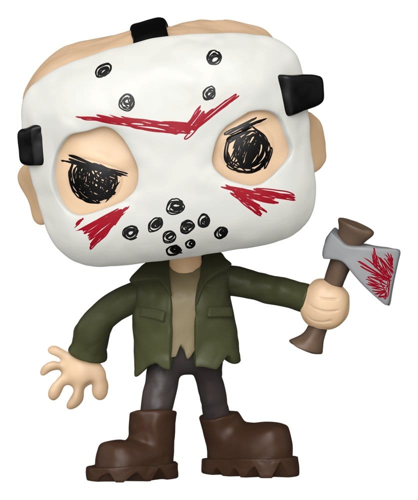 PRE ORDINE - Friday the 13th POP! Movies Vinyl Figure Doodles- Jason 9 cm