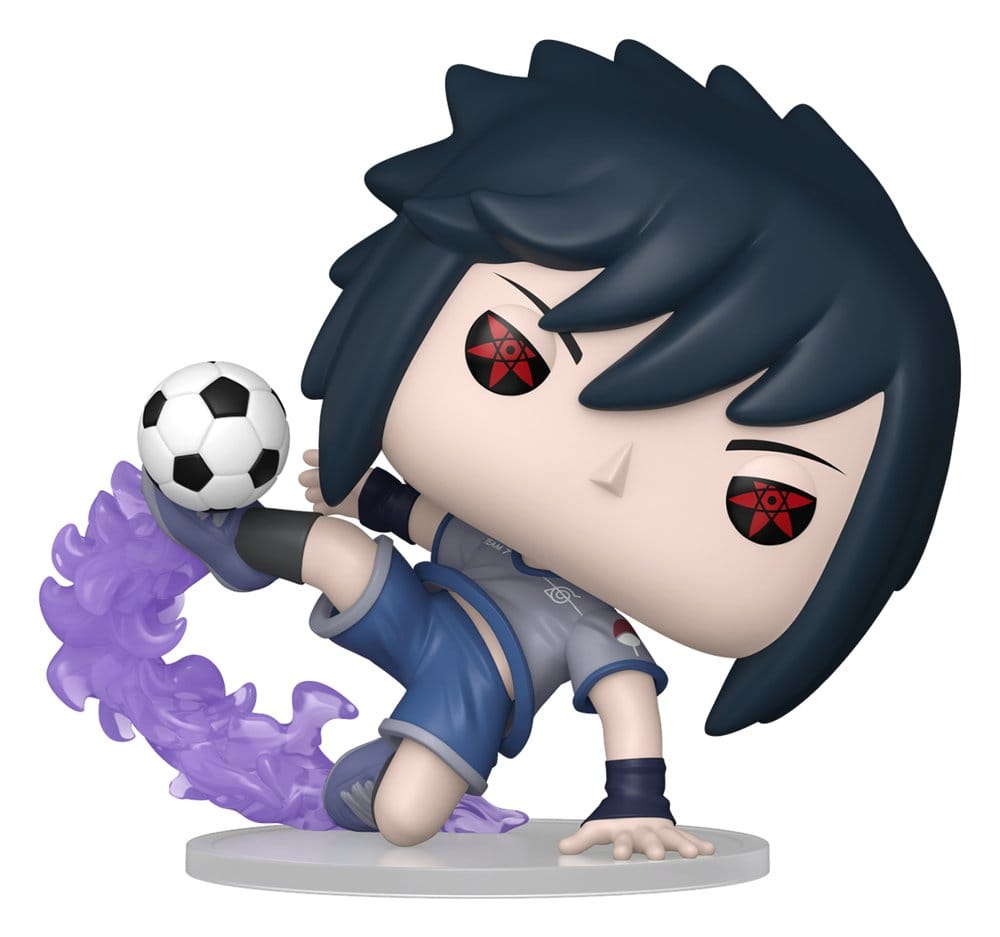 PRE ORDINE - Naruto Soccer POP! Football Vinyl Figure Sasuke 9 cm