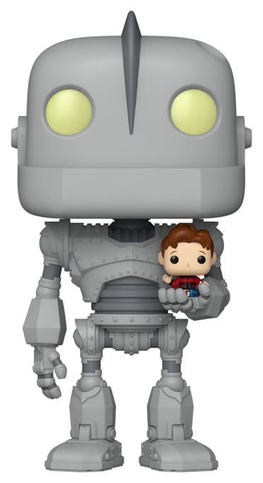 PRE ORDINE - The Iron Giant Super Sized POP! Animation Vinyl Figure Iron Giant w/Hogarth 15 cm