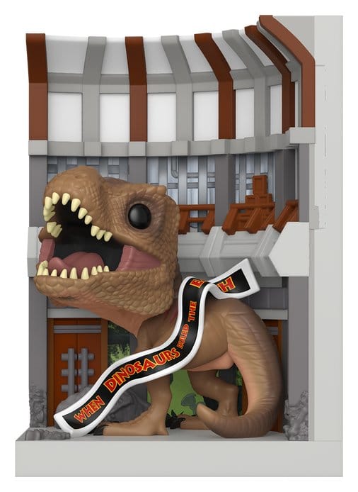 PRE ORDINE - Jurassic Park POP! Nooks Vinyl Diorama Visitor's Center 16 cm