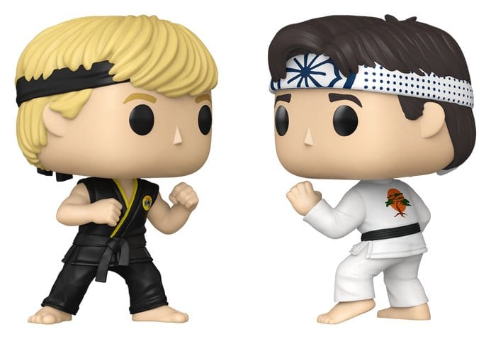 PRE ORDINE - Karate Kid POP! Movies Vinyl Figures 2-Pack Johnny & Daniel 9 cm