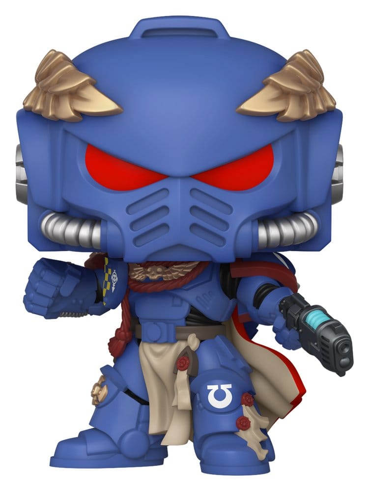 PRE ORDINE - Warhammer 40,000 POP! Games Vinyl Figure Ultramarines Captain 9 cm
