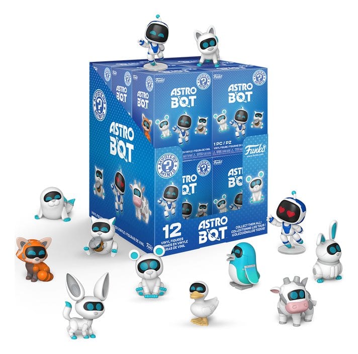 PRE ORDINE - Astro Bot Mystery Mini Figures 7 cm Display (12)