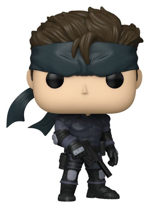 PRE ORDINE - Metal Gear Solid POP! Games Vinyl Figure Solid Snake 9 cm