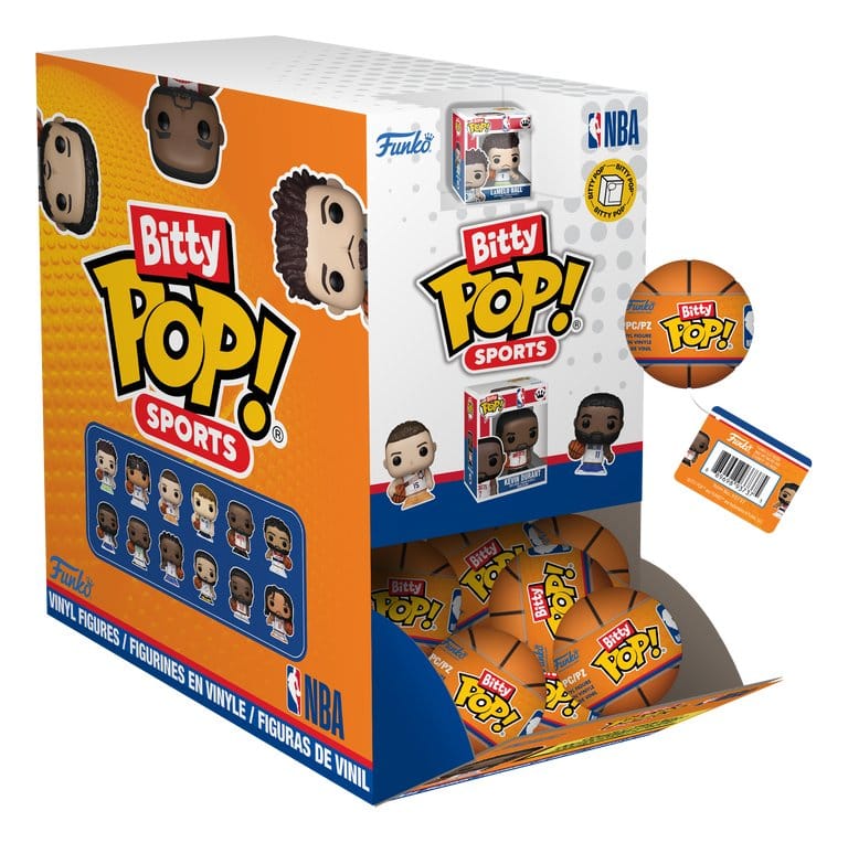 PRE ORDINE - NBA Bitty POP! Vinyl Figure Display (24) PDQ 2,5 cm