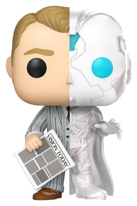 PRE ORDINE - Marvel POP! Vinyl Figure Vision Quest- The Vision (Split) 9 cm