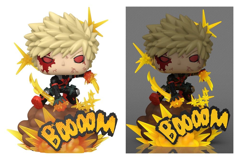 PRE ORDINE - My Heo Academia POP! Deluxe Vinyl Figure Bakugo w/CH(GW) 9 cm