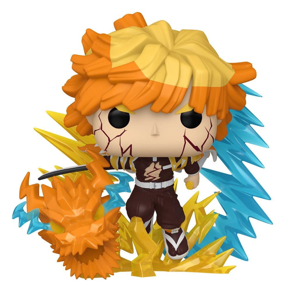 PRE ORDINE - Demon Slayer: Kimetsu no Yaiba POP! Premium Vinyl Figure Zenitsu with Chase (Glow) 9 cm Assortment (3)