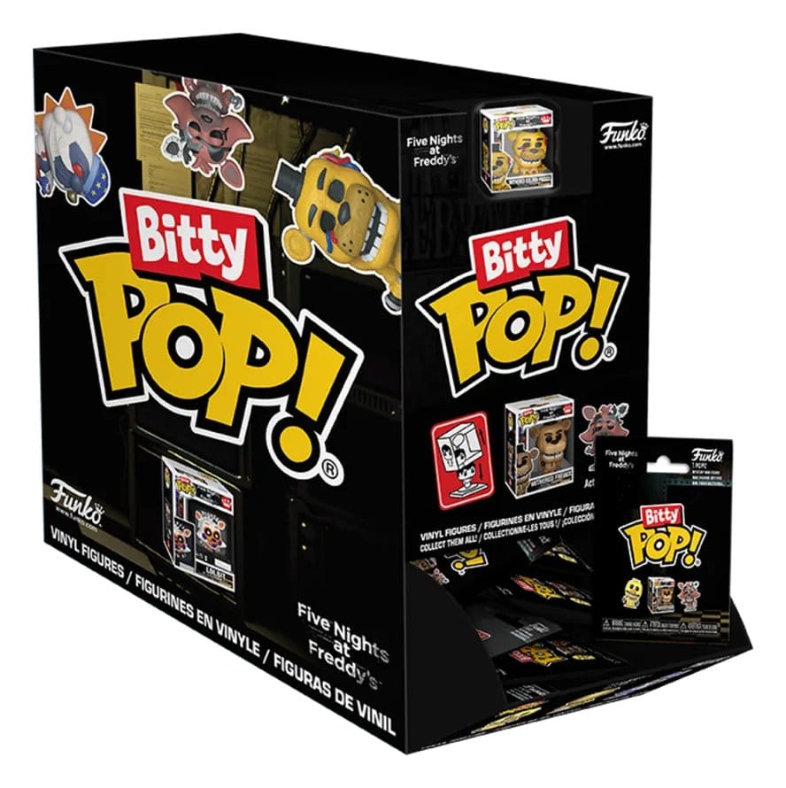 PRE ORDINE - Five Nights at Freddy's Bitty POP! Vinyl Figures 2 cm Display (32)